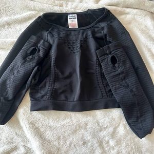 Gym shark, long sleeve crop